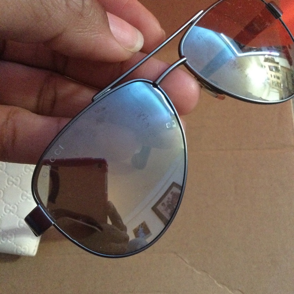 Gucci Kids Black Sunglasses